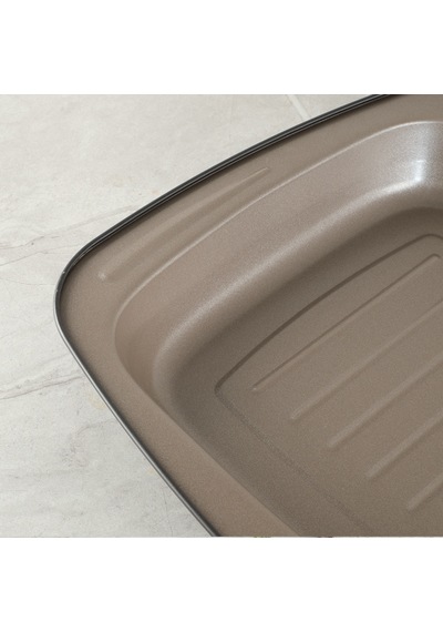 Guardini Fırın Tepsisi Bronz 39x32x5 Cm Çok Renkli