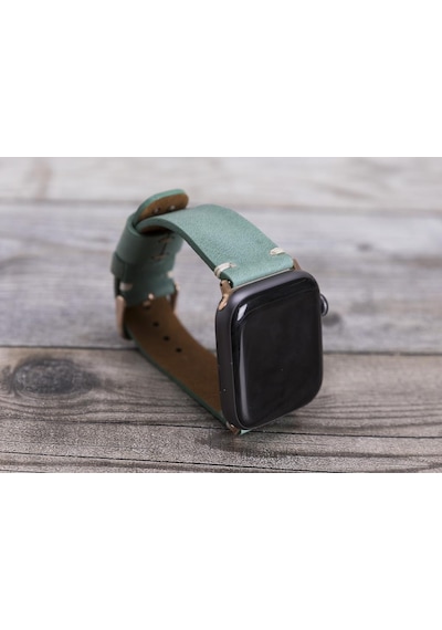 Apple Watch Uyumlu Deri Kordon 42-44-45mm Orfe Cz12 Diğer