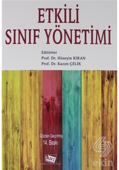 Etkili Sınıf Yönetimi - Ali Taş -  Erkan Tabancalı - Anı Yayıncılık