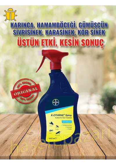 Bayer K-othrine Al Kullanıma Hazır Genel Haşere 1 L