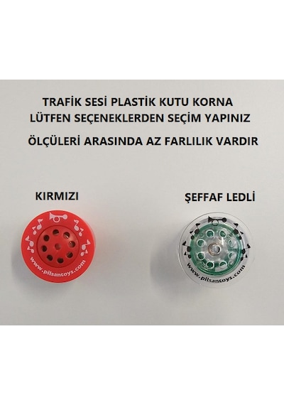 Pilsan Akülü Araba Trafik Sesli Direksiyon Müzik Kutusu