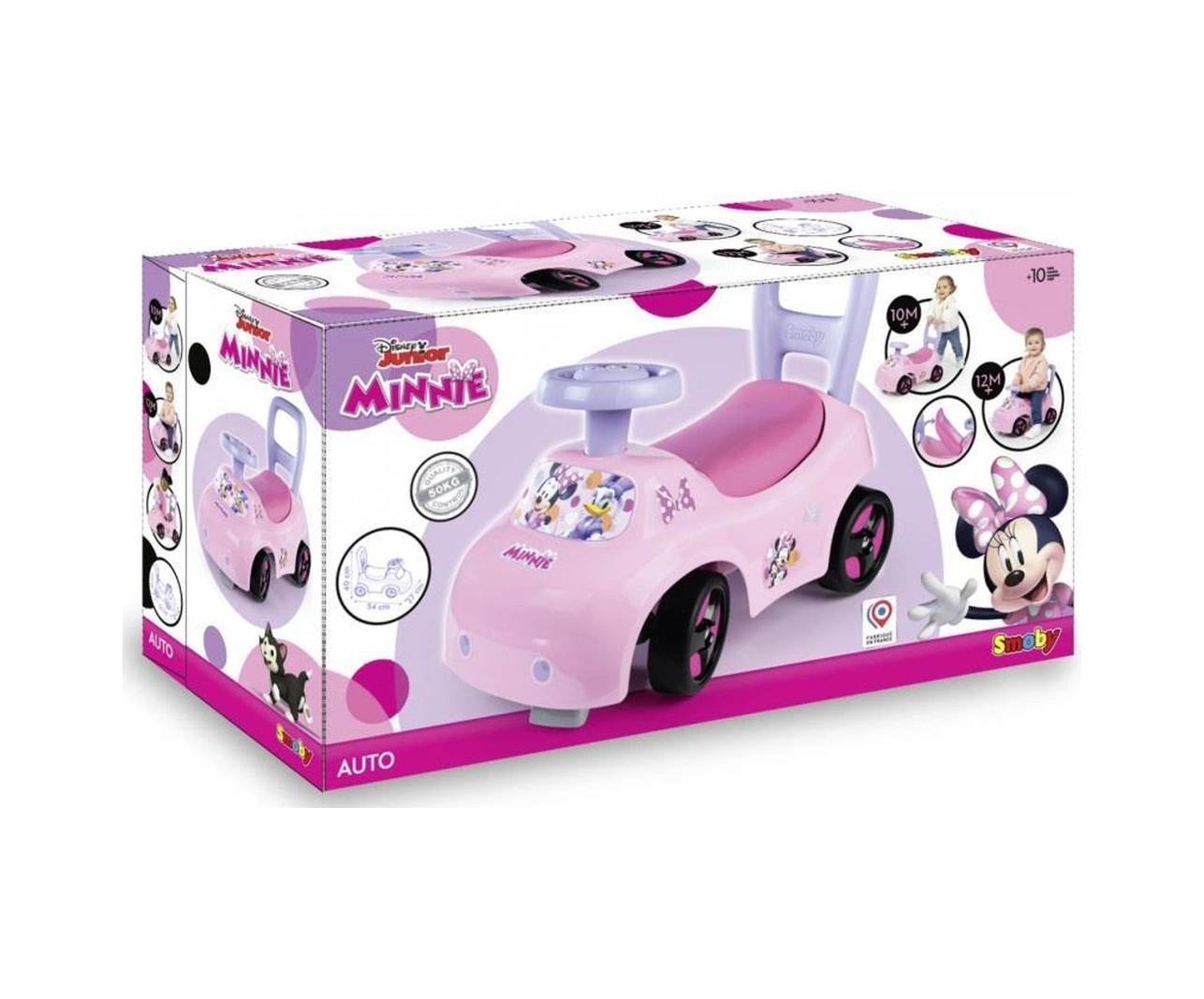 Smoby Minnie İlk Bingit Aracım 720544 Renkli