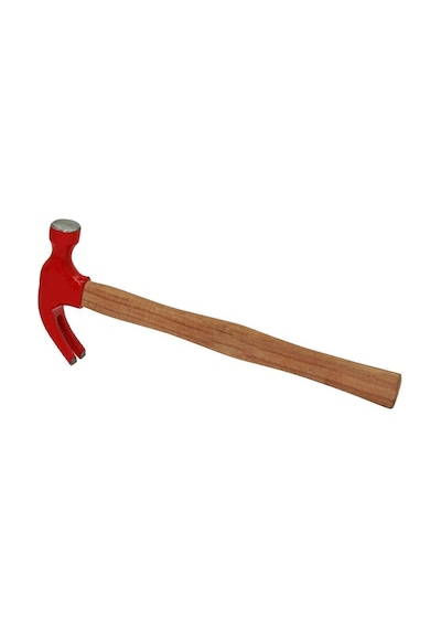 Eltos Jaws Jcc-300 Çatal Çekiç 300g Elektrostatik Boyalı Ergonomik Ahşap Saplı- 12'li Paket