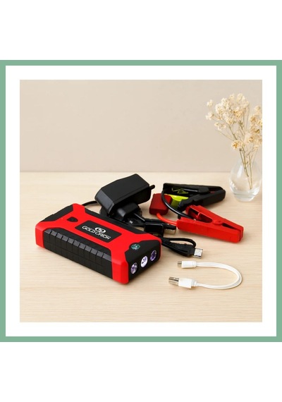 Bşkvirgo Araç Takviye Powerbank 4 Usb Taşınabilir Fener Cob Pusula 98.000 Mah Bsk2026 Çok Renkli