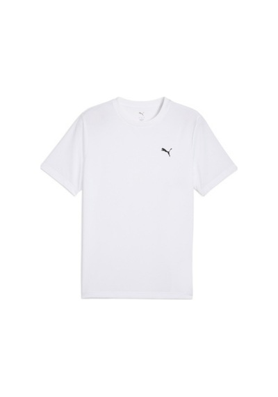 Puma Ess Small Logo Poly Tee Erkek Spor Beyaz Tişört 68254202 Beyaz