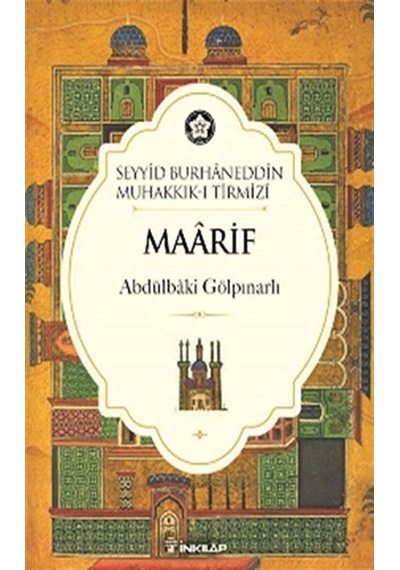 Maarif - Abdülbaki Gölpınarlı - İnkılap Kitabevi