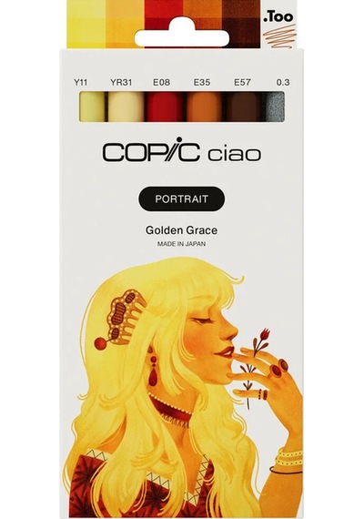 Cıao Portraıt Set Golden Grace 6 Lı