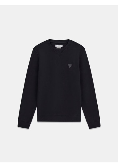 Guess M6rq08kcn01 Cn Ls Basic Erkek Sweatshirt Siyah