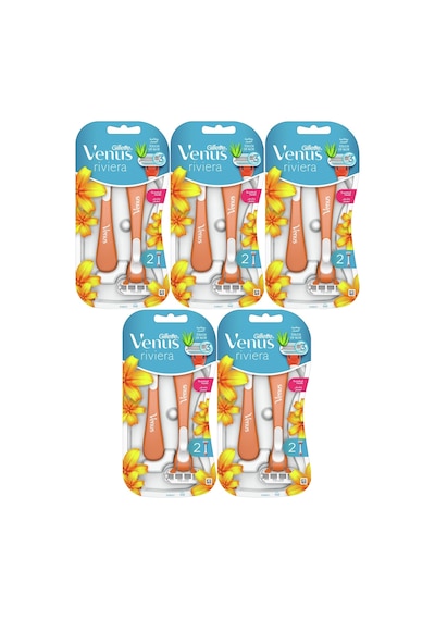 Gillette Venus Riviera Kullan At Kadın Tıraş Bıçağı 5 x 2'li