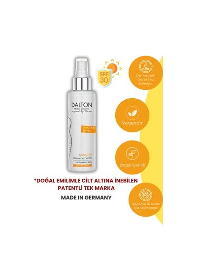 Tüm Ciltler Için Yosun Özlü Nemlendirici Sprey Güneş Kremi Uva / Uvb Spf 30+ - 37202790