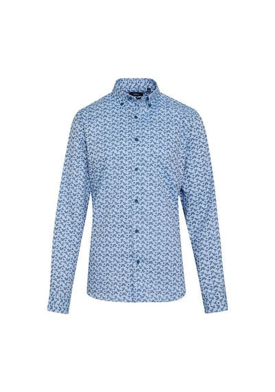 Hatemoğlu Mavi Desenli Modern Fit Pamuklu Gömlek Mavi (529974876) Mavi Hatemoğlu Mavi Desenli Modern Fit Pamuklu Gömlek Mavi (529974876) Mavi