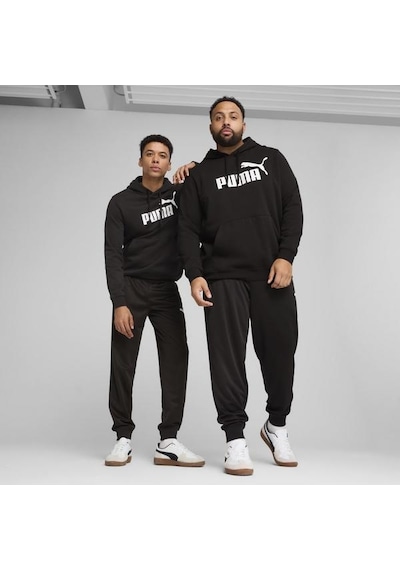 Puma Essentials No 1 Logo Poly Erkek Siyah Eşofman Altı Siyah