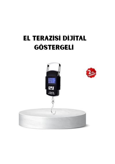 Portatif Dijital El Kantarı Bavul Kargo Ve Paket Tartı Cihazı 50 Kg