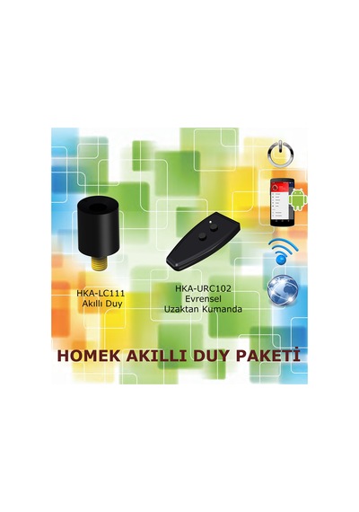Homek Akıllı Duy Paketi Hsk-Mset02 / Akıllı Ev Otomasyonu