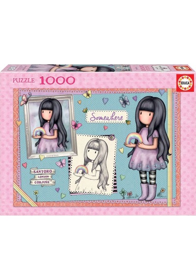 Educa Puzzle 1000 Parça Somewhere Santoro Gorjus 18495