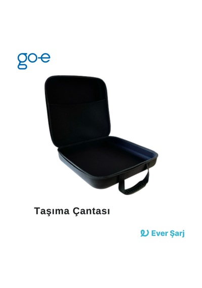 Go-E Charger Şarj Cihazı Ve Kablosu İçin Taşıma Çantası Siyah