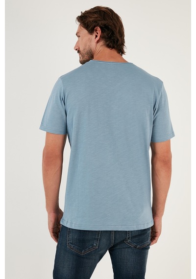 Buratti Erkek T Shirt 5902000-Açık Mavi-Xl Mavi