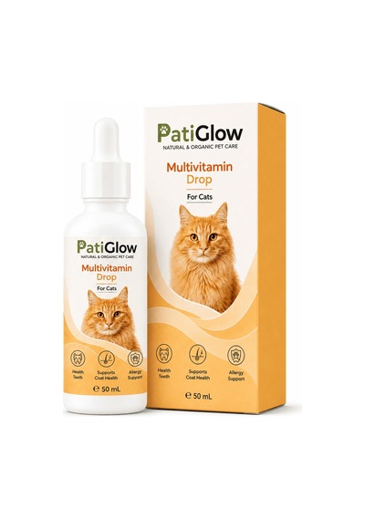Patiglow Kedi Multivitamin Damla 50 Ml