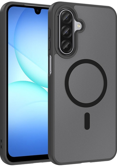 Adige Samsung Uyumlu Galaxy A17 Kılıf Babet Araç Tutucu Özellikli Silikon