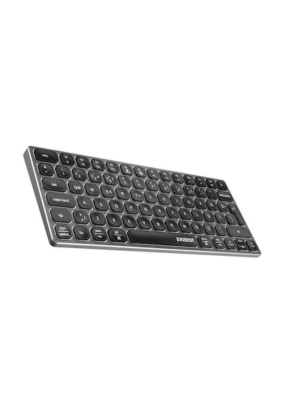 Everest KB-BT97 Bluetooth Ultra İnce Şarjlı Q Kablosuz Klavye