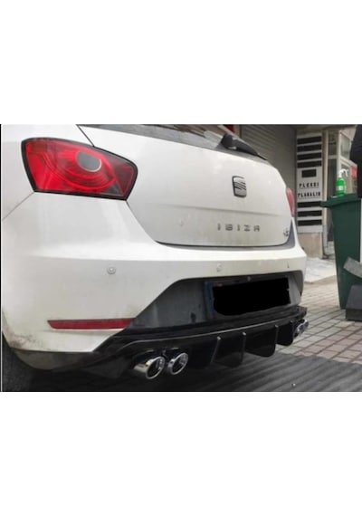 Seat İbiza Difüzör 6j Plastik Piano Black 4 Çıkış  Egzoz