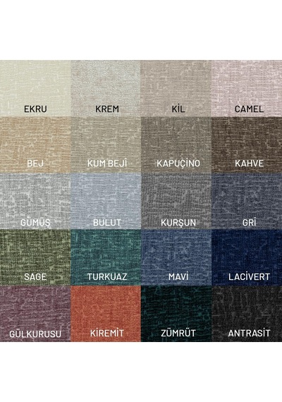 Premium Koltuk Örtüsü 175x350 Xlarge Gramajlı Jakarlı Şönil Turkuaz Kanepe Örtüsü Kaymaz Çok Renkli