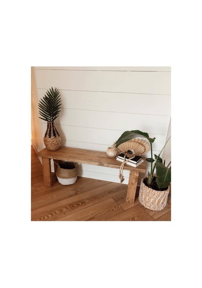 Ahşap Bank Bench Meşe