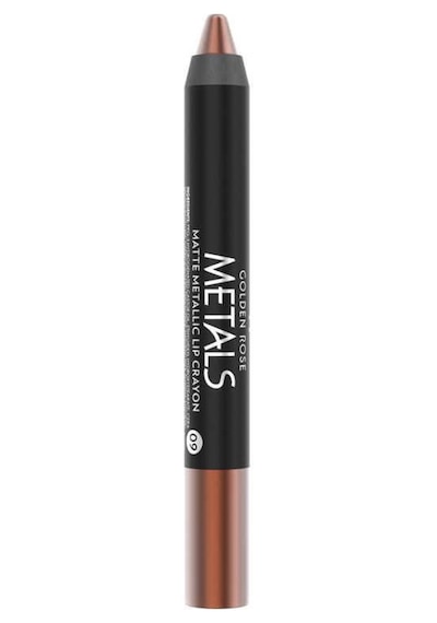 Golden Rose Metals Matte Metallic Lip Crayon No:09
