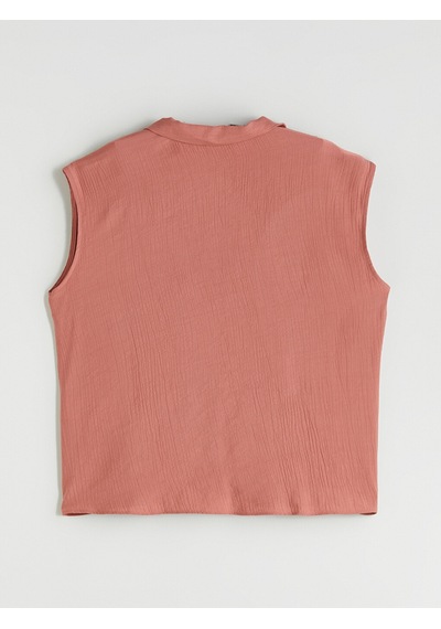 Lcwaıkıkı Classic Pembe Dokulu Kadın Gömlek