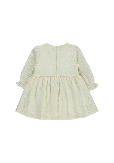 Civil Baby Dantel 6-18 Ay Elbise Ekru