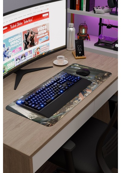Nilou Genshin Impact Anime Gacha V5 - 70x30 Xl Gaming Mouse Pad Fare Altlığı