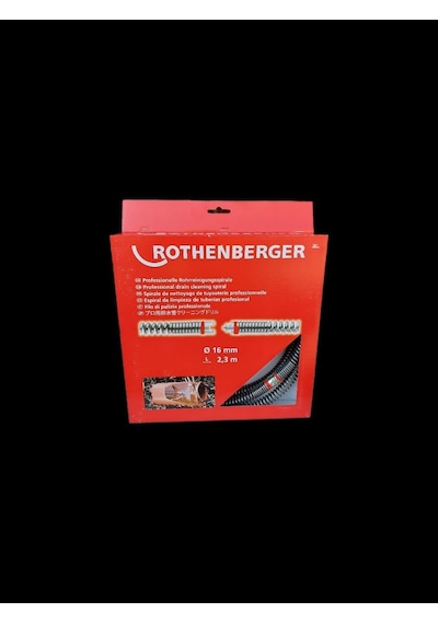 Rothenberger 16 Mm Boru Temizleme Ve Tıkanıklık Açma Spirali