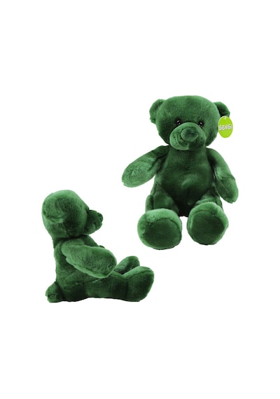 Sevimli Peluş Ayı 36 Cm 1 Adet Fiyatıdır Mavi-yeşil-kırmızı Asortili