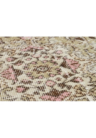 Gerçek El Dokuma Eskitme Vintage Halı 154x250 Model 7146