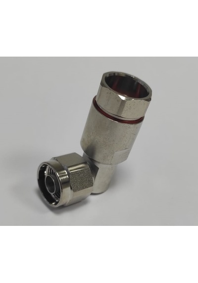 1/2 Feeder Cable Connector N Type Male Right Angle