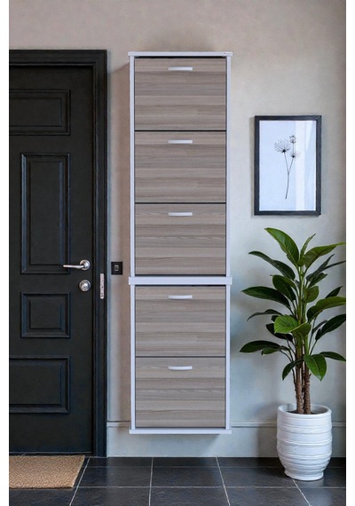 Eliusta Porta 10 Bölmeli Ayakkabılık Cordoba 52 Cm Genişlikte 52x193x26 Cm Duvara Monte Ayakkabılık Cordoba Eliusta Porta 10 Bölmeli Ayakkabılık Cordoba 52 Cm Genişlikte 52x193x26 Cm Duvara Monte Ayakkabılık Cordoba
