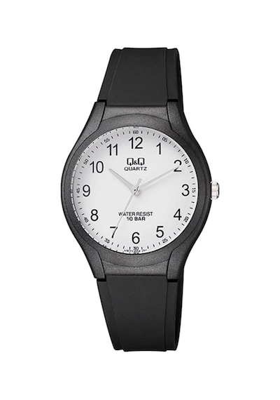 Q&q Vr72j004y Unisex Kol Saati Altın - Siyah