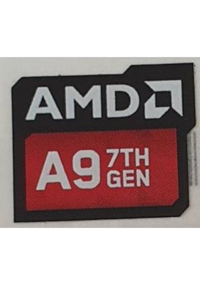 OEM Amd A9 sticker Sticker Etiket D53