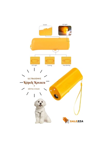 Köpek Engelleyici-ultrasonik Kedi Köpek Uzaklaştırma Ses Cihazı Ultrasonik Köpek Eğitim Cihazı Diğer