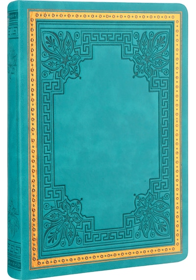 Victoria's Journals Vintage Old Book Defter Turkuaz Diğer
