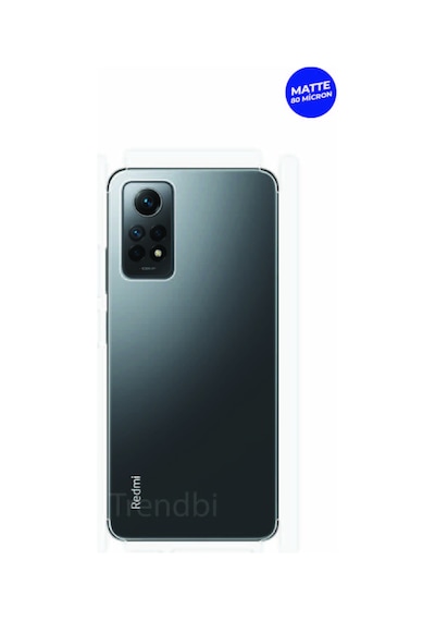 Xiaomi Redmi Note 12 Pro Mat Arka Ve Yan Kaplama Hd Film