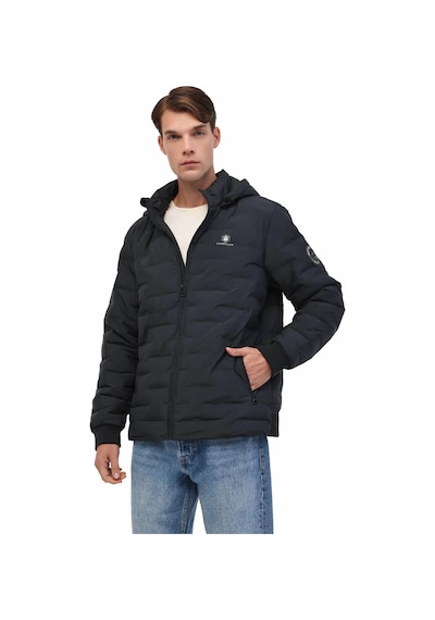 Lumberjack 5w Ml Amott Coat 5pr Siyah Erkek Mont A102023096 Siyah