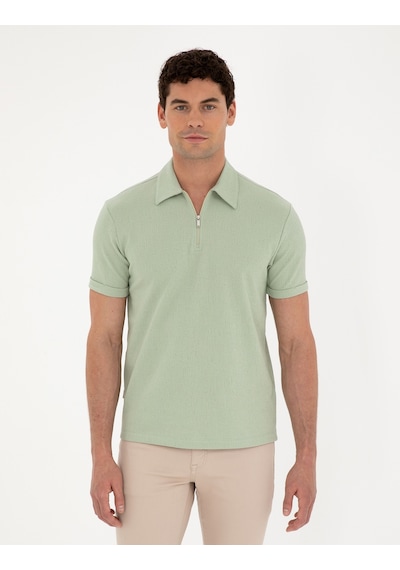 Pierre Cardin Erkek Yeşil Tişört 50288915-vr016 Yeşil