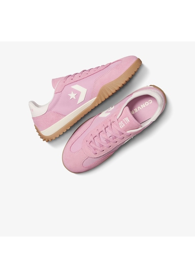 Converse Run Star Trainer Unisex Pembe Süet Deri Sneaker