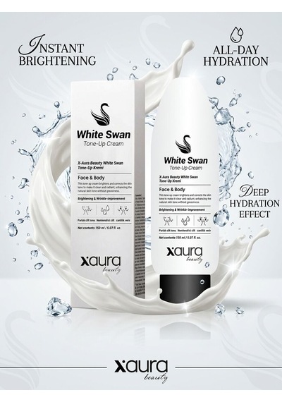 Xaura Beauty White Swan Tone-up Kremi 150 Ml Yüz & Vücut İçin