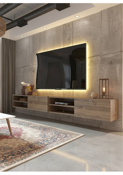 Resital Tv Ünitesi S2447-2 Ceviz Ceviz