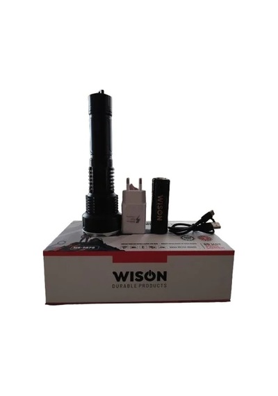30 Watt 3000 Lümen Uzun Menzilli Fener Ws-7878 4741 Altın - Bakır -  Gümüş
