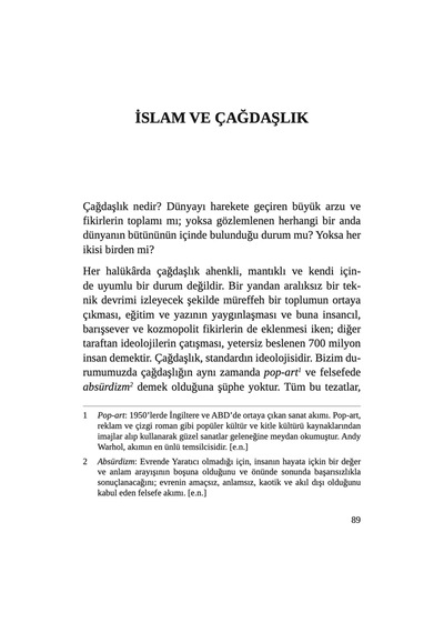 İslami Yeniden Doğuşun Meseleleri Sku: Smgstkcde67ac215