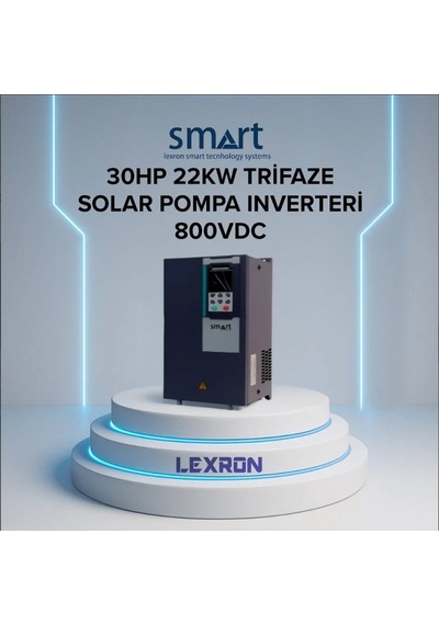 Smart - İnges 30 Hp 22 Kw Trifaze Solar Pompa İnverteri - 380 Volt Güneş Enerji Sistemi Sürücüsü