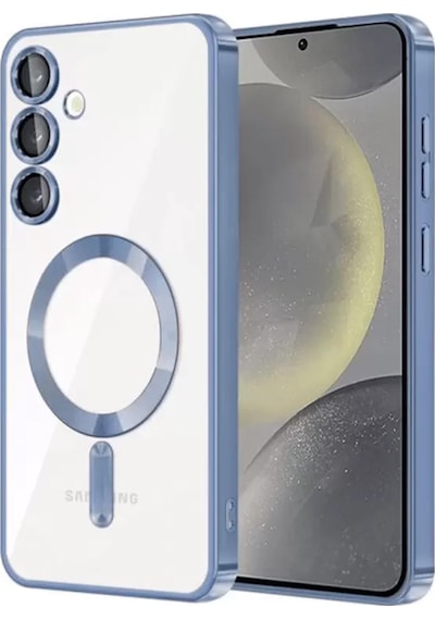 Newface Samsung Galaxy S23 Plus Kılıf Kross Magneticsafe Kapak - Sierra Blue Mavi